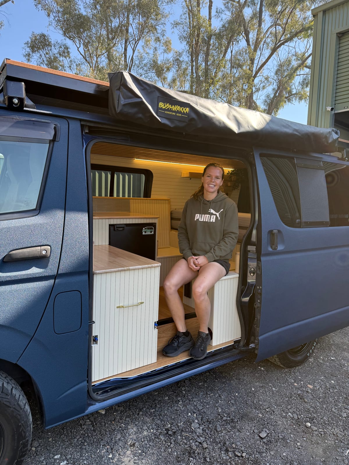 Navy 4&times;4 Hiace &mdash; Handover day