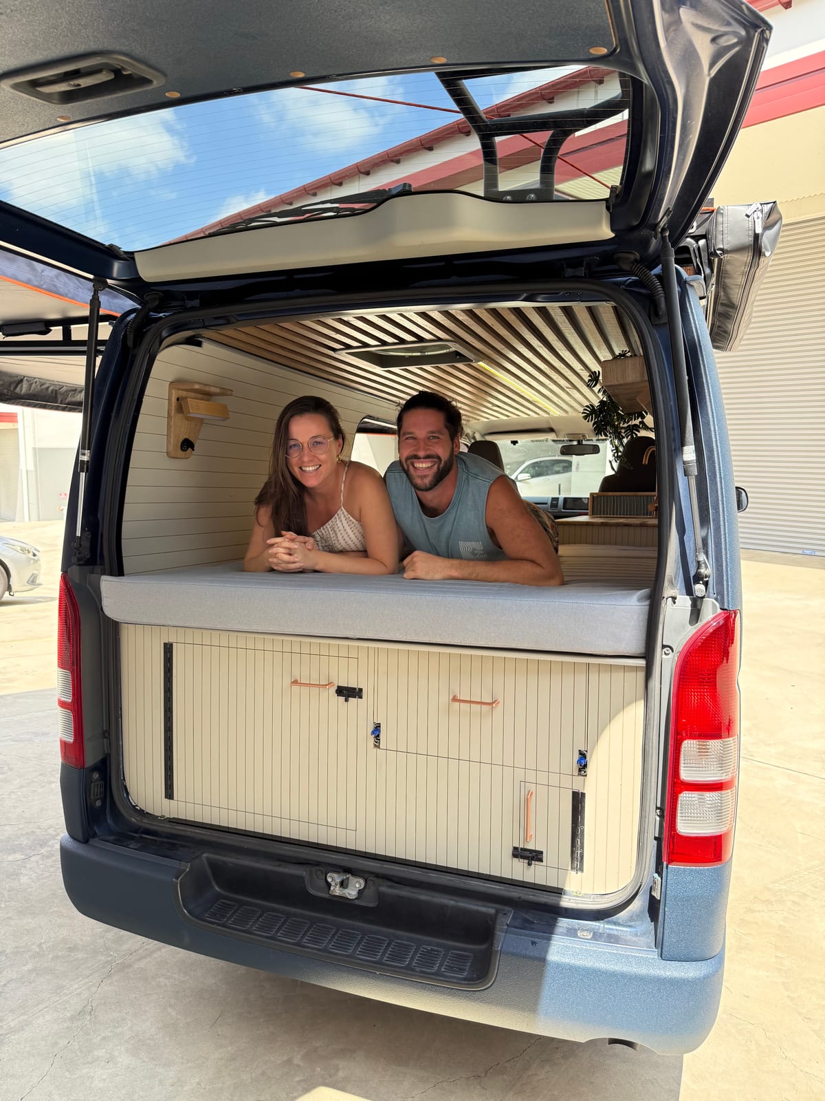 Slate Blue Hiace &mdash; Handover day